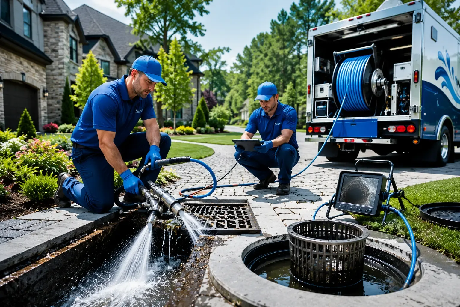 Local outdoor drain cleaning professionals in Lohn, TX
