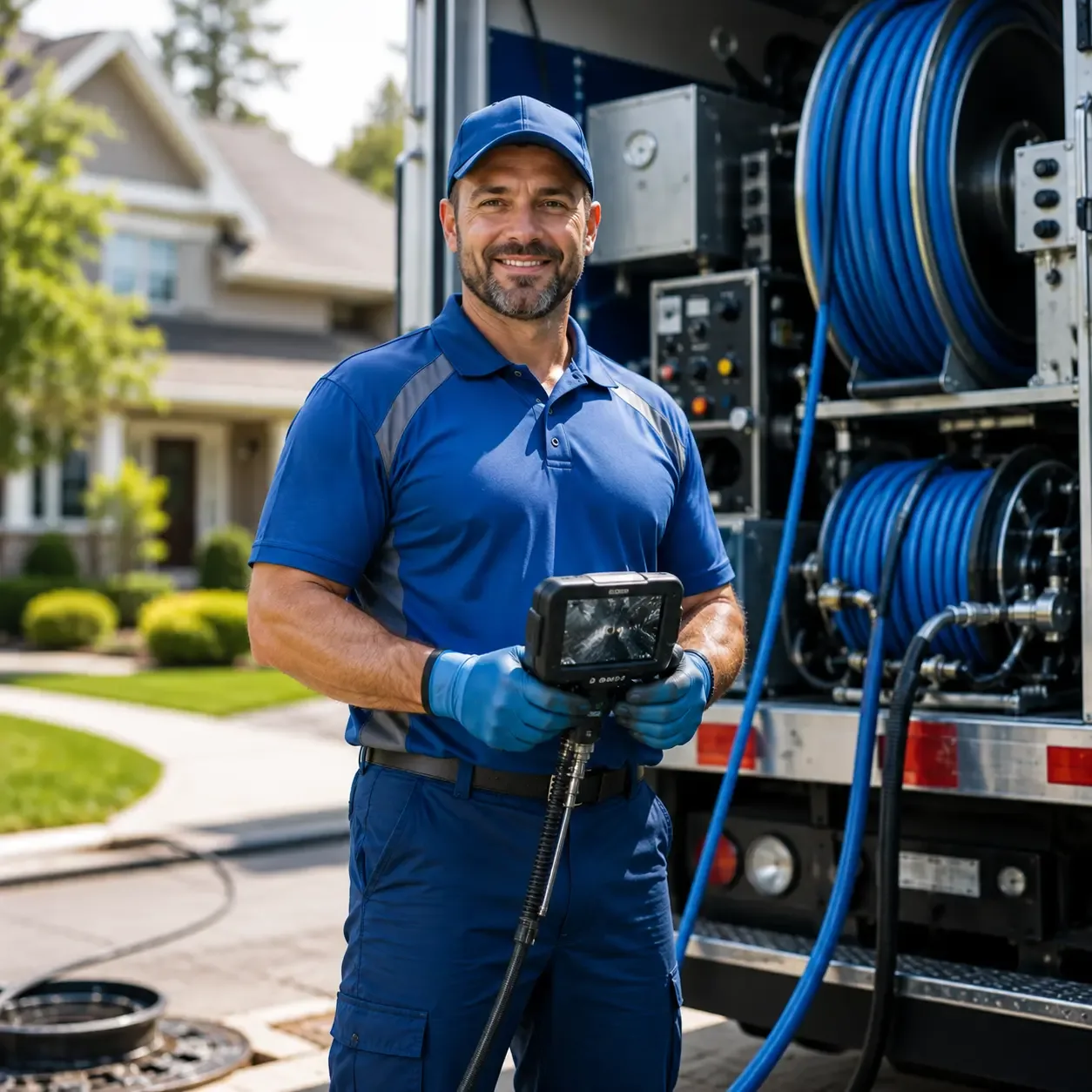 Local outdoor drain cleaning specialists in Lohn, TX